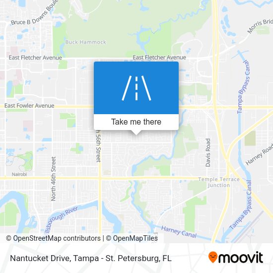Nantucket Drive map