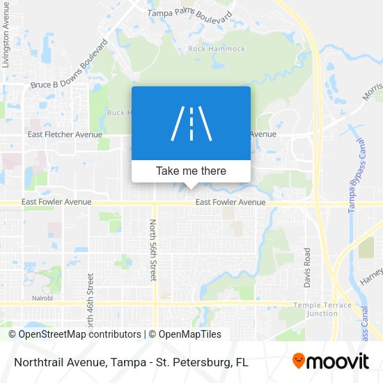 Northtrail Avenue map