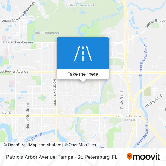 Mapa de Patricia Arbor Avenue