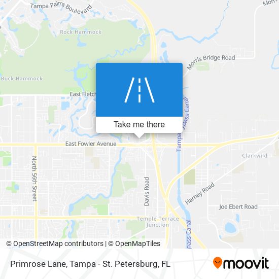 Mapa de Primrose Lane