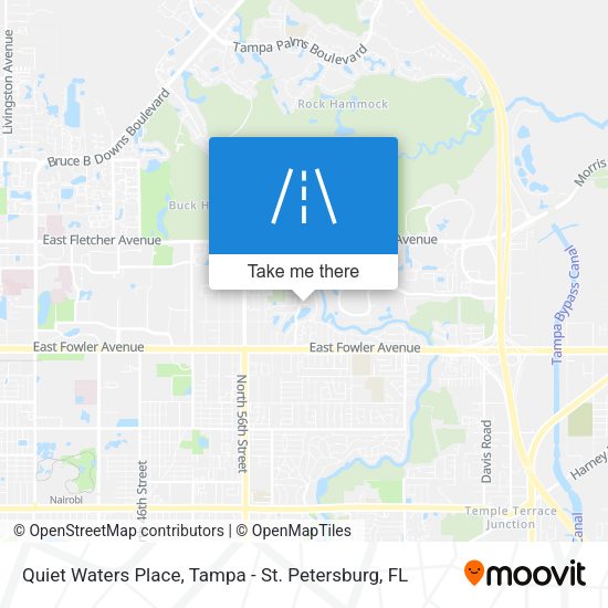 Mapa de Quiet Waters Place