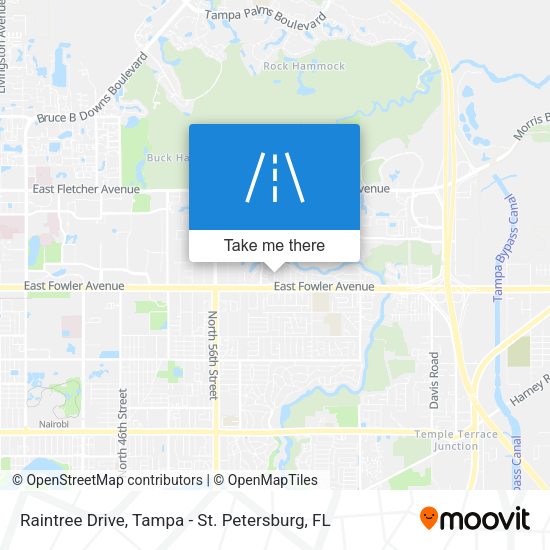 Raintree Drive map
