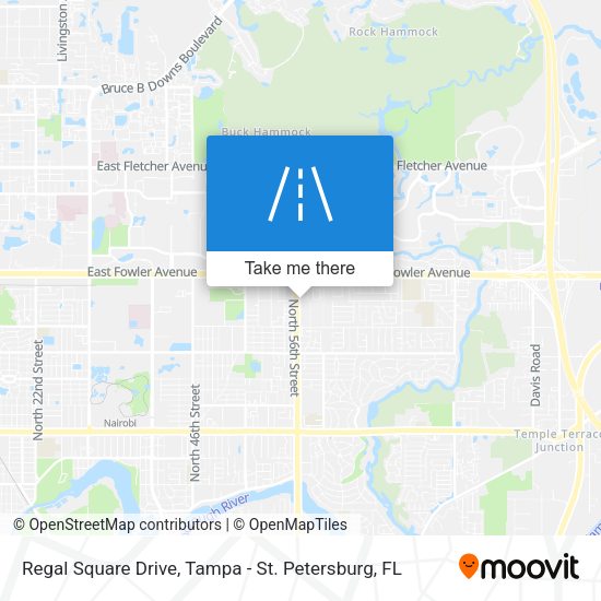 Regal Square Drive map