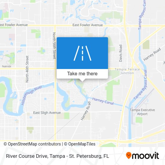 River Course Drive map