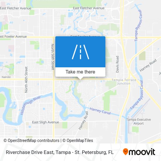 Riverchase Drive East map