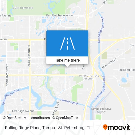 Mapa de Rolling Ridge Place