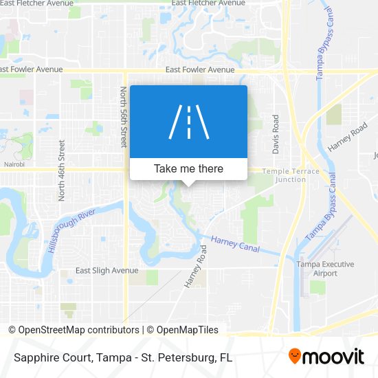 Sapphire Court map
