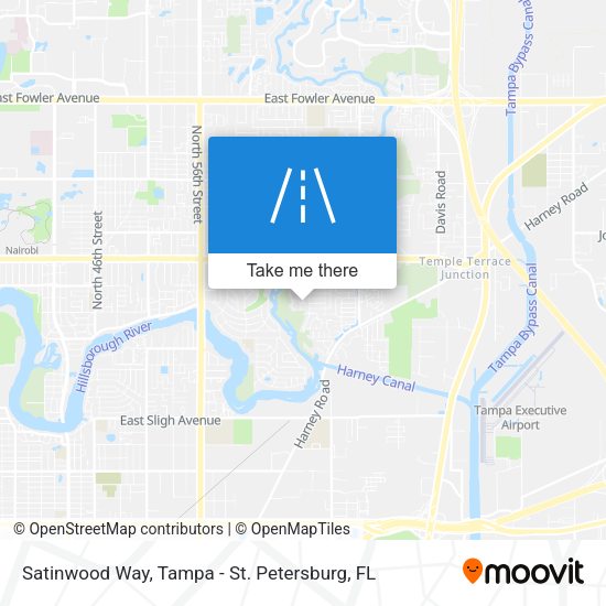 Mapa de Satinwood Way