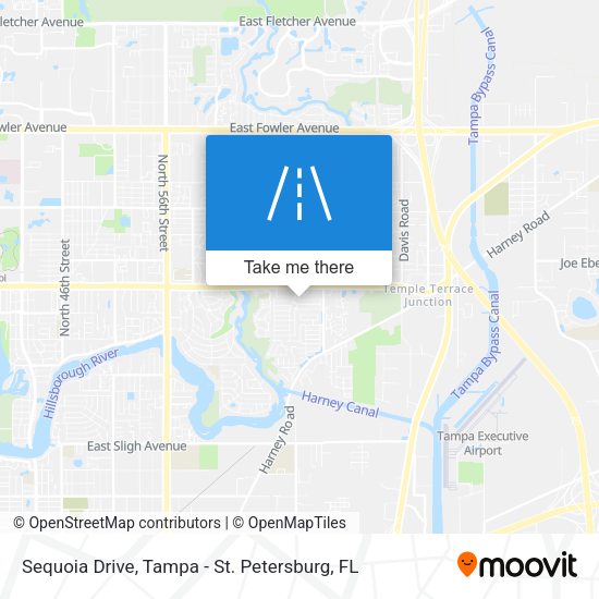 Sequoia Drive map