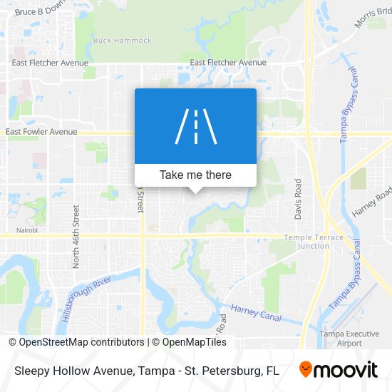Mapa de Sleepy Hollow Avenue