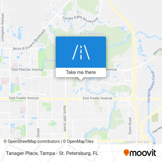 Mapa de Tanager Place