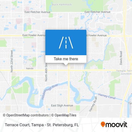 Terrace Court map