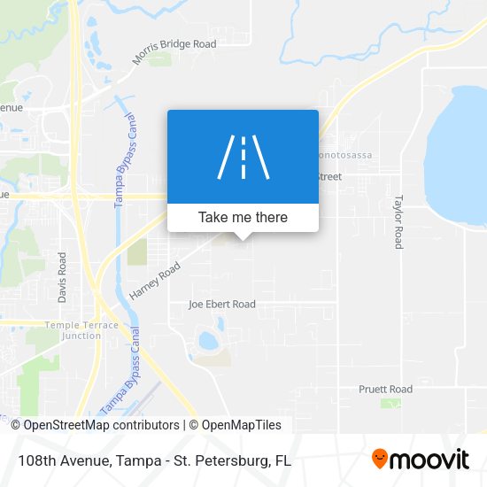 108th Avenue map