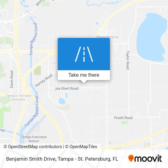 Mapa de Benjamin Smith Drive