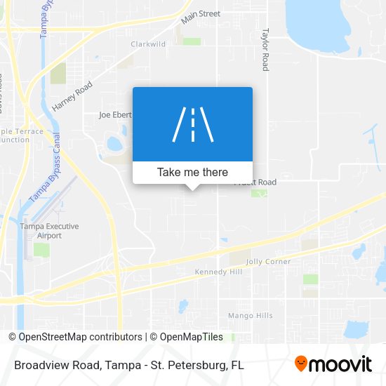 Mapa de Broadview Road