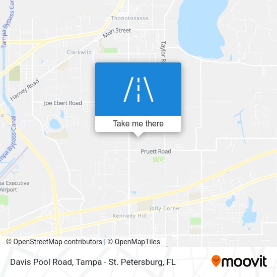 Mapa de Davis Pool Road