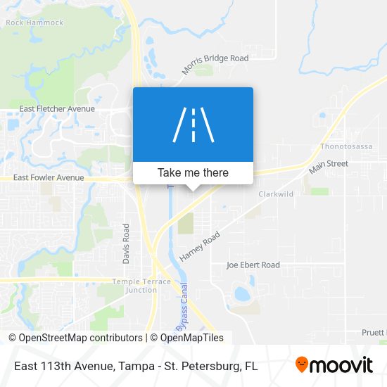Mapa de East 113th Avenue