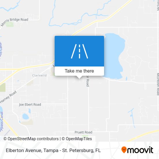 Mapa de Elberton Avenue