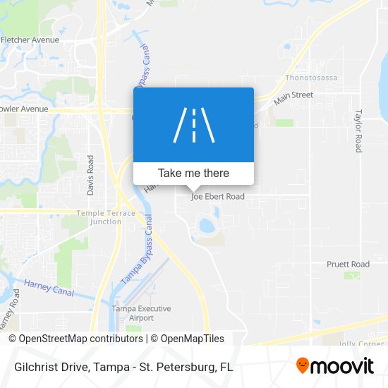 Mapa de Gilchrist Drive