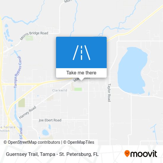 Guernsey Trail map