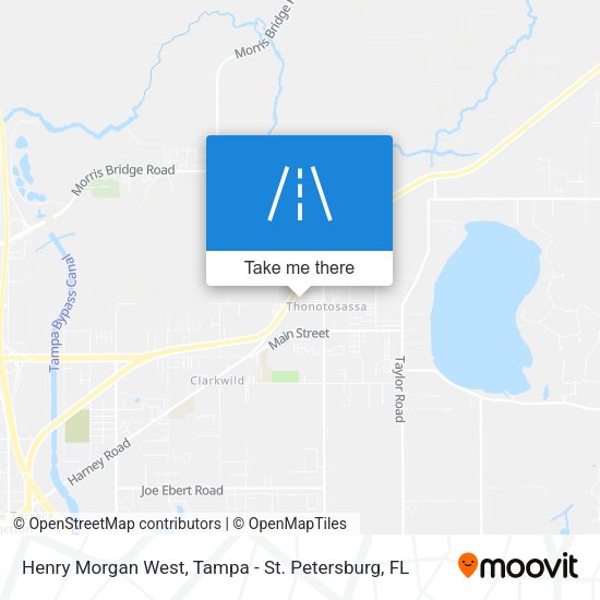 Henry Morgan West map