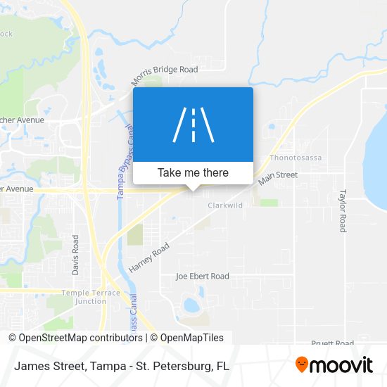 James Street map
