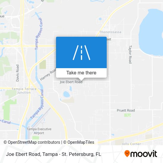 Mapa de Joe Ebert Road