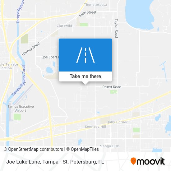 Mapa de Joe Luke Lane