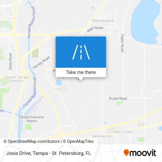 Josie Drive map