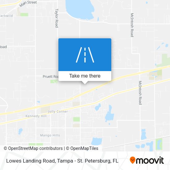 Mapa de Lowes Landing Road