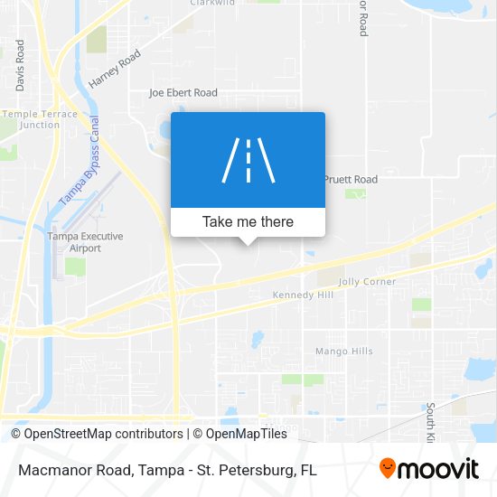 Mapa de Macmanor Road