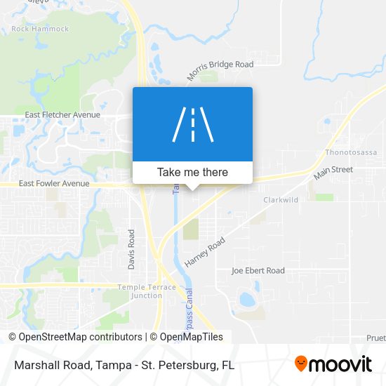 Mapa de Marshall Road
