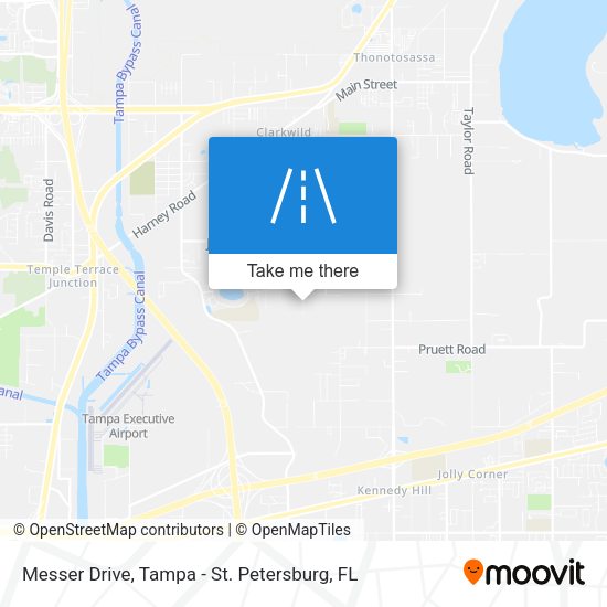 Messer Drive map