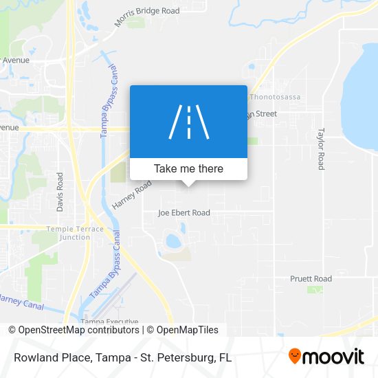 Rowland Place map