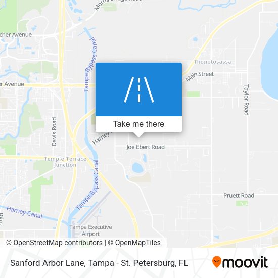 Mapa de Sanford Arbor Lane