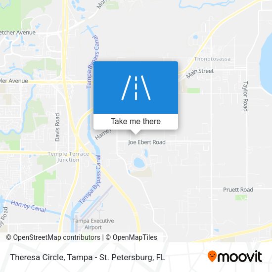 Mapa de Theresa Circle