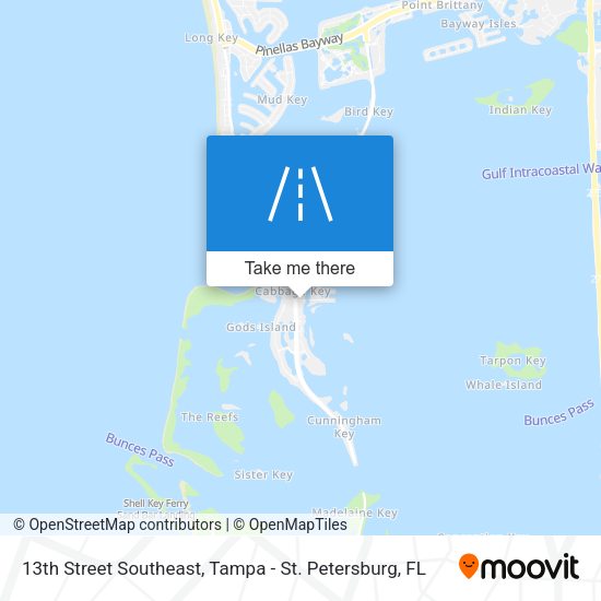 Mapa de 13th Street Southeast