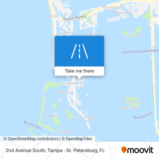 2nd Avenue South map