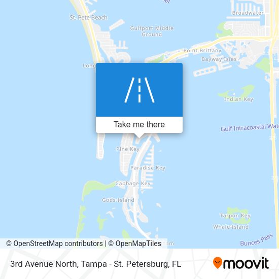 3rd Avenue North map