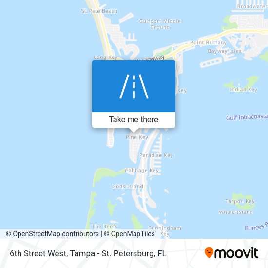 Mapa de 6th Street West