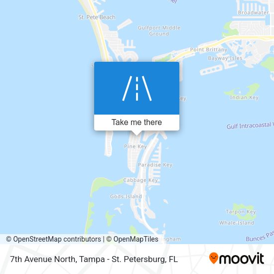 7th Avenue North map