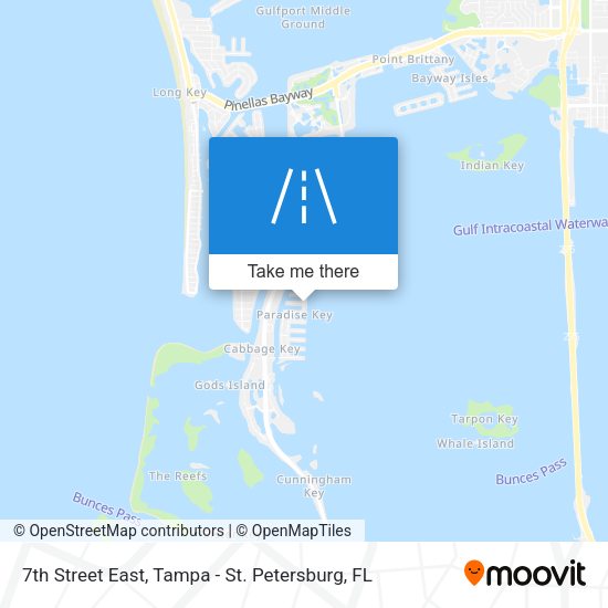 7th Street East map
