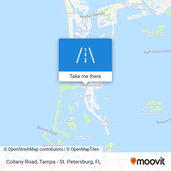 Collany Road map