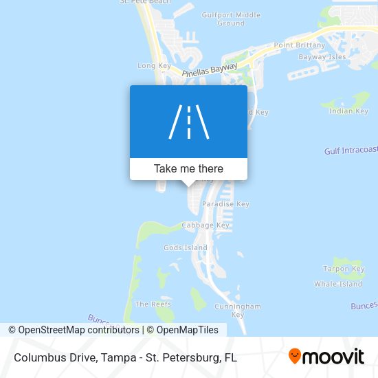 Mapa de Columbus Drive