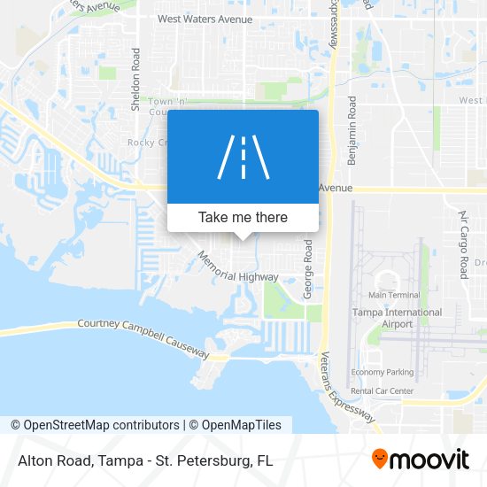 Mapa de Alton Road