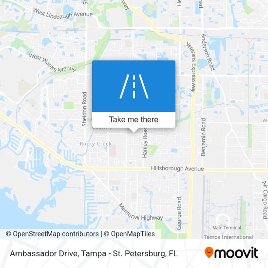 Ambassador Drive map