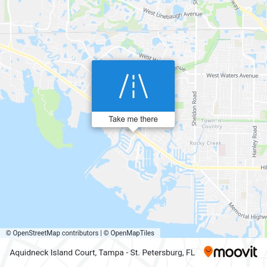 Mapa de Aquidneck Island Court