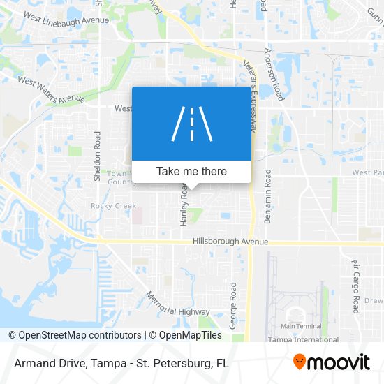 Armand Drive map