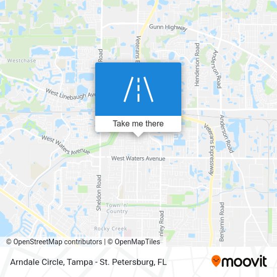 Mapa de Arndale Circle