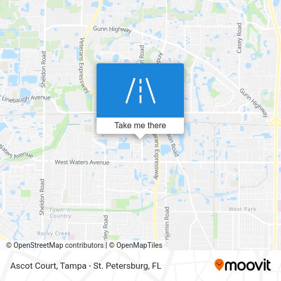 Ascot Court map